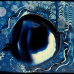 Chakra indigo midblauw
