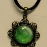 hanger groen bloem
