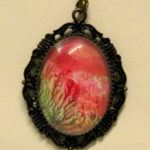 hangbroche rood